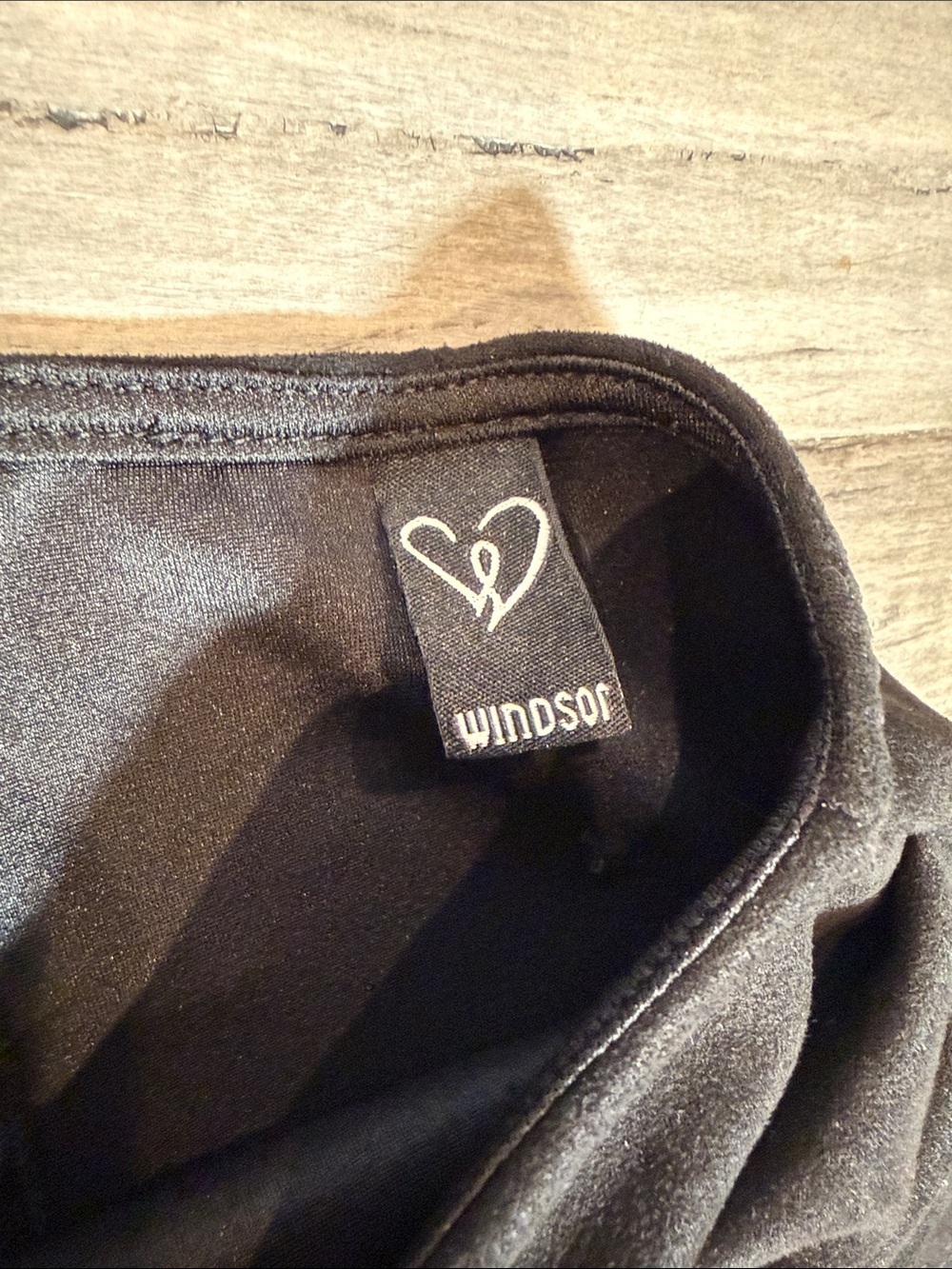 Black Ruched Wrap Mini Skirt - Picture 5 of 7